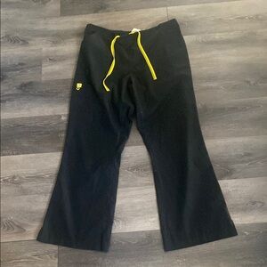 Wink Black Scrub Pants XL EUC